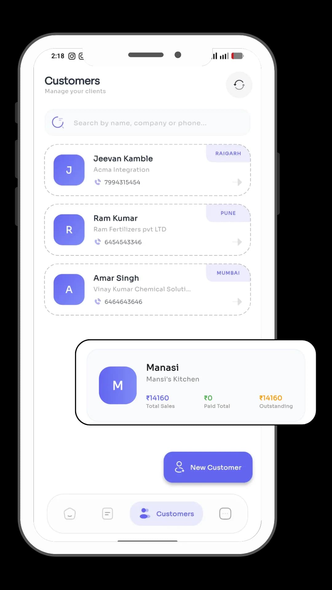 Customer Directory