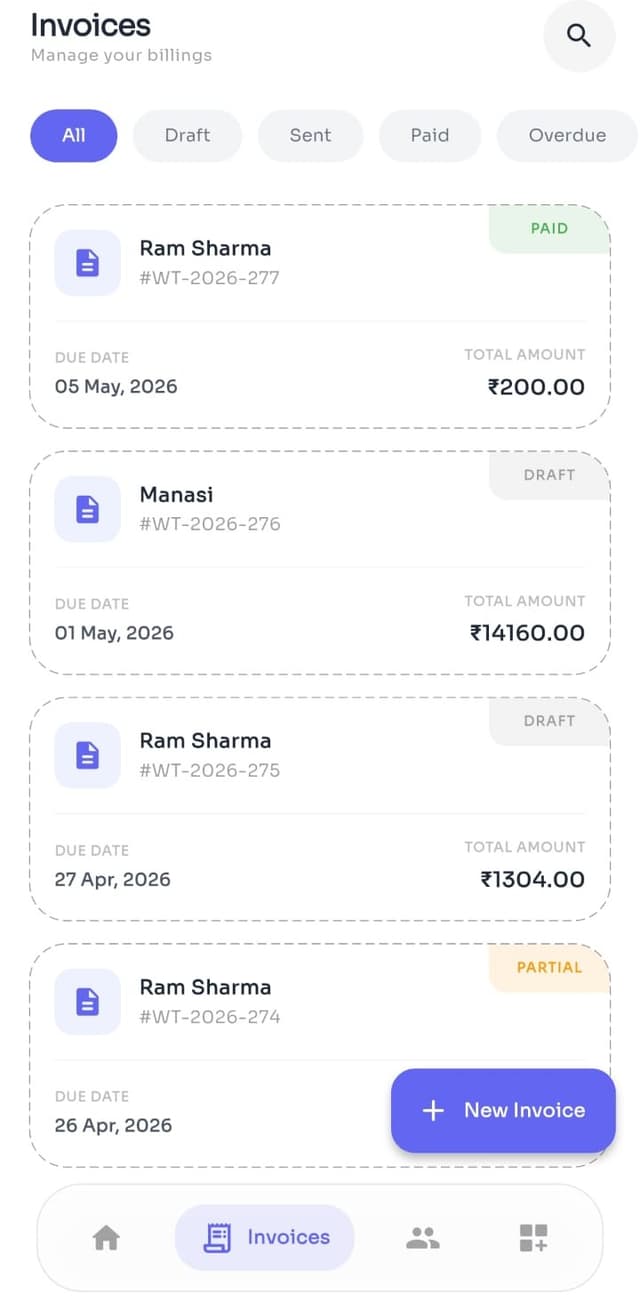 Invoices